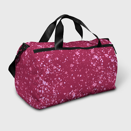 Спортивная сумка Текстура Розовый взрыв / 3D-принт – фото 1