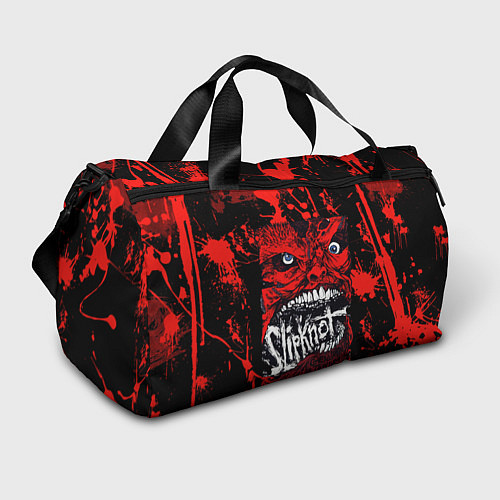 Спортивная сумка Slipknot red blood / 3D-принт – фото 1