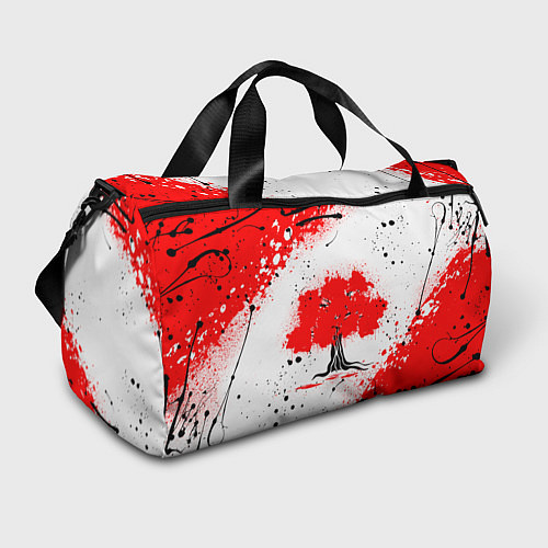 Спортивная сумка Цветущая сакура / 3D-принт – фото 1