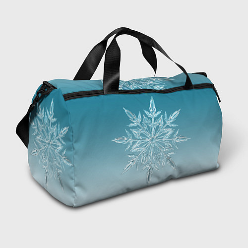 Спортивная сумка Резная снежинка / 3D-принт – фото 1