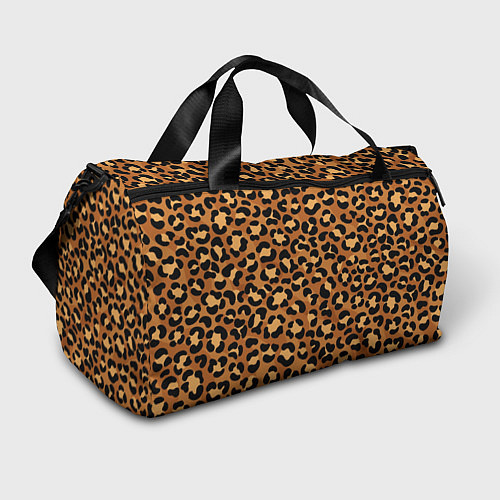 Спортивная сумка Леопардовый цвет / 3D-принт – фото 1