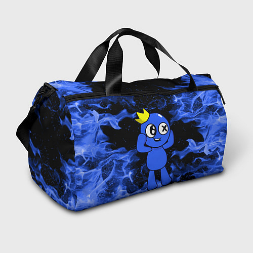 Спортивная сумка Роблокс: Синий огонь / 3D-принт – фото 1