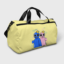 Спортивная сумка Радужные друзья: Синий и Розовая