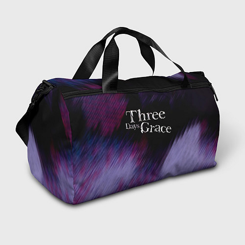 Спортивная сумка Three Days Grace lilac / 3D-принт – фото 1
