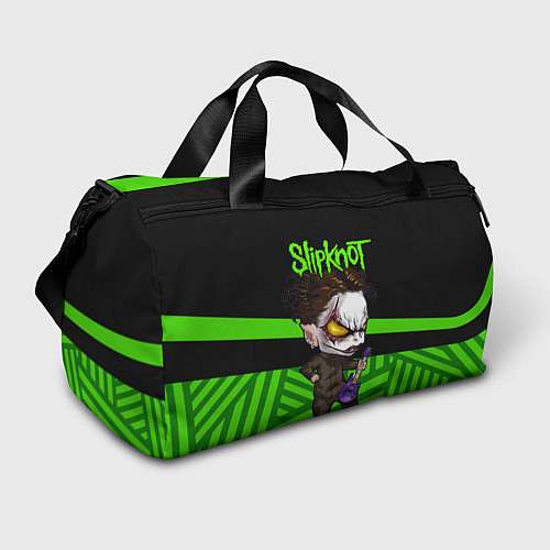 Спортивная сумка Slipknot dark green / 3D-принт – фото 1