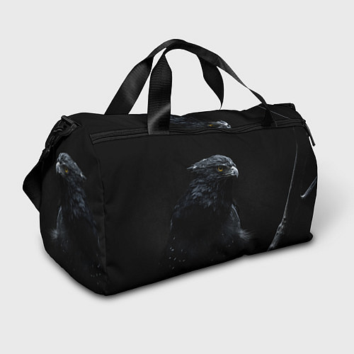 Спортивная сумка Тёмный орёл / 3D-принт – фото 1