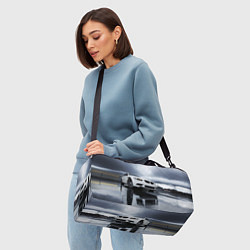 Сумки спортивные Беха классная тачка, цвет: 3D-принт — фото 2