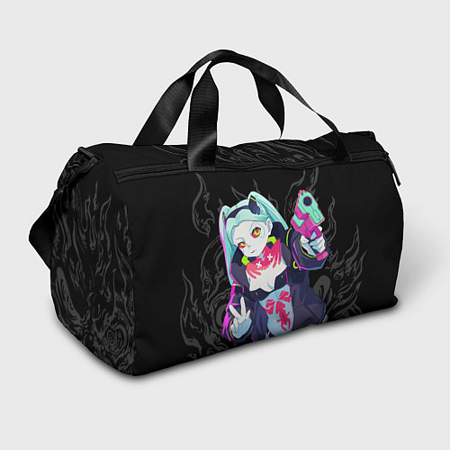 Спортивная сумка Ребекка: Cyberpunk / 3D-принт – фото 1