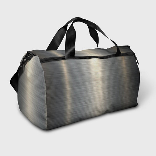Спортивная сумка Нержавейка - текстура / 3D-принт – фото 1