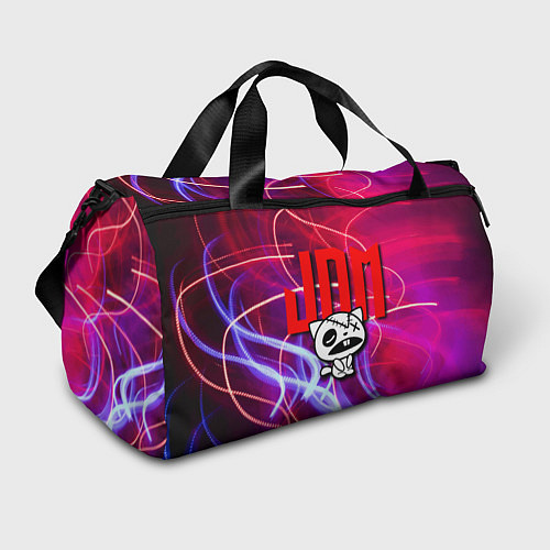 Спортивная сумка JDM style - одноглазый котик / 3D-принт – фото 1