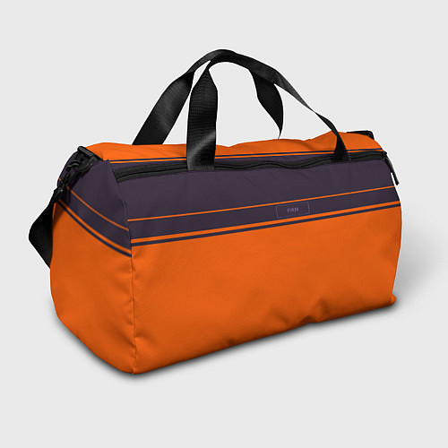 Спортивная сумка FIRM темно-оранжевый / 3D-принт – фото 1