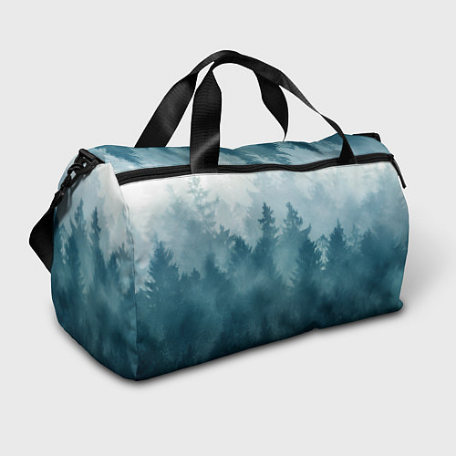 Спортивная сумка Лес градиент / 3D-принт – фото 1