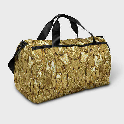Спортивная сумка Золотая кожа / 3D-принт – фото 1