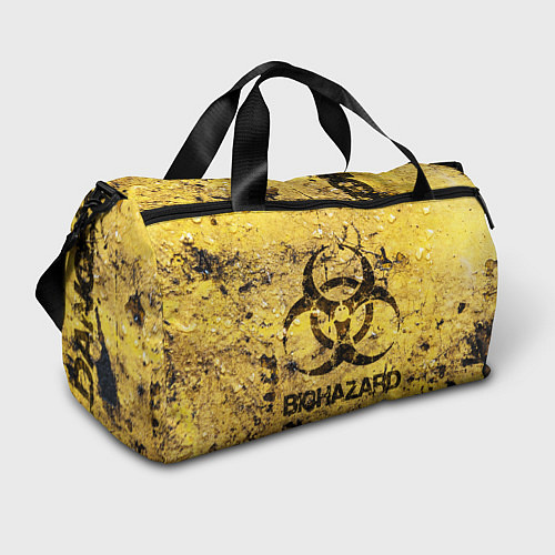 Спортивная сумка Danger biohazard / 3D-принт – фото 1