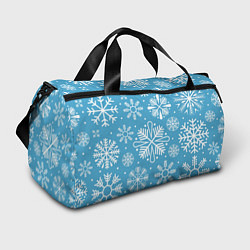 Спортивная сумка Snow in blue