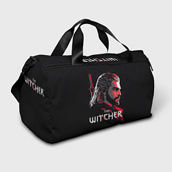 Сумки спортивные Witcher art, цвет: 3D-принт