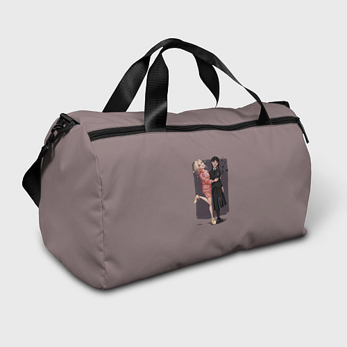 Спортивная сумка Уэнсдэй и Инид / 3D-принт – фото 1