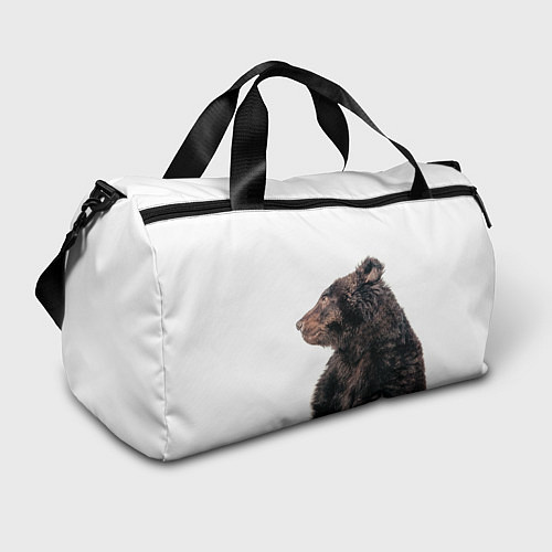 Спортивная сумка Медведь в профиль / 3D-принт – фото 1