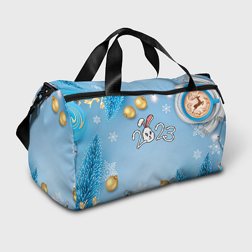 Спортивная сумка Год кролика 2023 / 3D-принт – фото 1