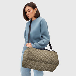 Сумки спортивные Стёганая кожа - fashion texture, цвет: 3D-принт — фото 2