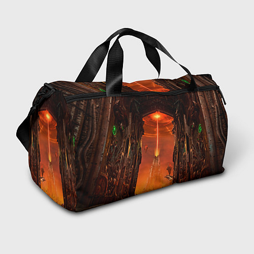 Спортивная сумка Doom врата ада / 3D-принт – фото 1