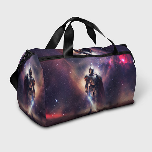 Спортивная сумка Космический рыцарь / 3D-принт – фото 1