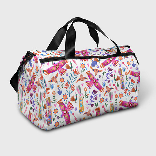Спортивная сумка Птицы / 3D-принт – фото 1