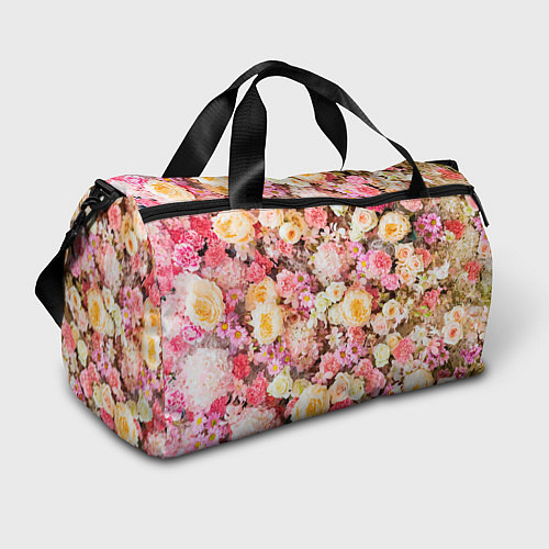 Спортивная сумка Тысяча цветов / 3D-принт – фото 1