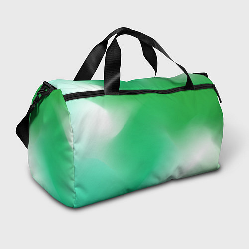 Спортивная сумка Градиент зеленый / 3D-принт – фото 1