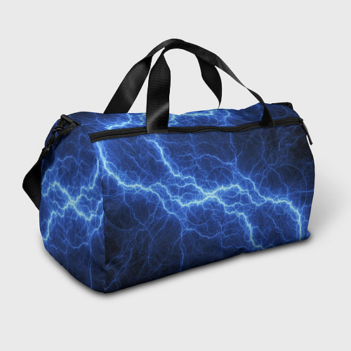 Спортивная сумка Разряд электричества / 3D-принт – фото 1