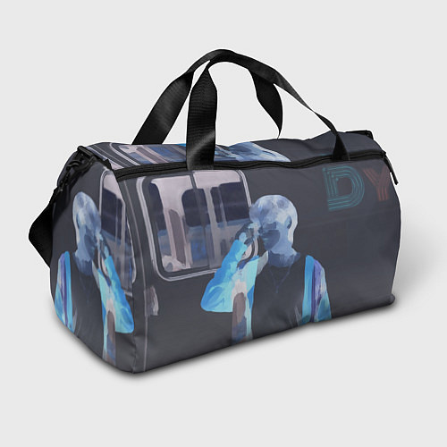 Спортивная сумка Потрет Тэхена маслом / 3D-принт – фото 1