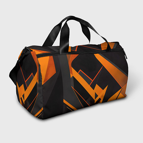 Спортивная сумка Оранжевая молния: арт / 3D-принт – фото 1