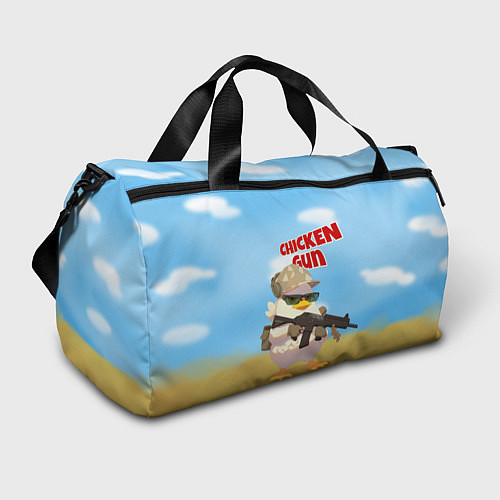 Спортивная сумка Цыпленок - Чикен Ган / 3D-принт – фото 1