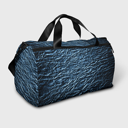 Спортивная сумка Текстура мятой бумаги / 3D-принт – фото 1