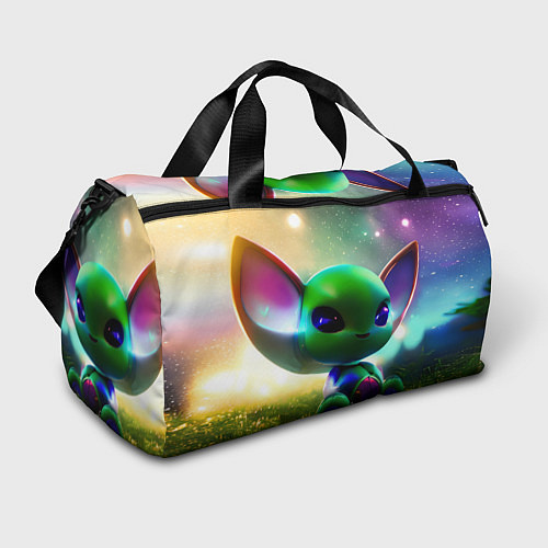 Спортивная сумка Крошка инопланетянин / 3D-принт – фото 1