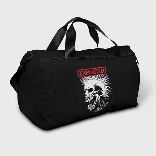 Спортивная сумка Exploited - панк / 3D-принт – фото 1