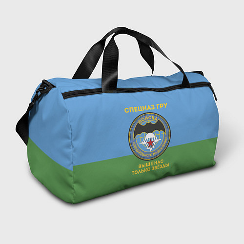 Спортивная сумка Спецназ ГРУ - десантник / 3D-принт – фото 1