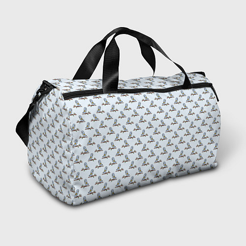Спортивная сумка Совушки на ветках / 3D-принт – фото 1