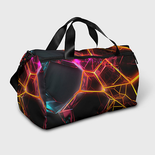 Спортивная сумка Неоновая конструкция / 3D-принт – фото 1