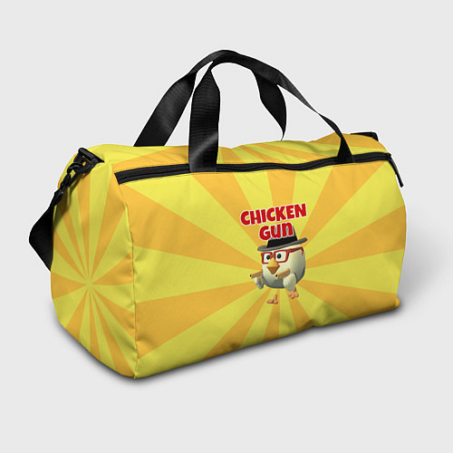Спортивная сумка Chicken Gun с пистолетами / 3D-принт – фото 1