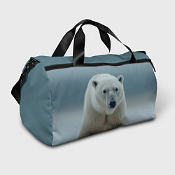 Спортивная сумка Белый медведь полярный