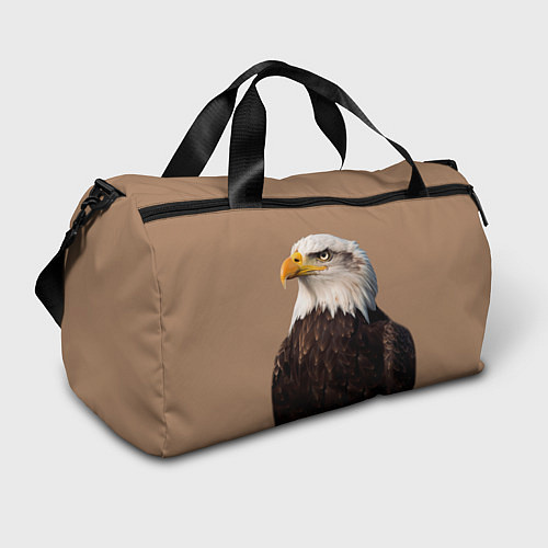 Спортивная сумка Белоголовый орлан птица / 3D-принт – фото 1