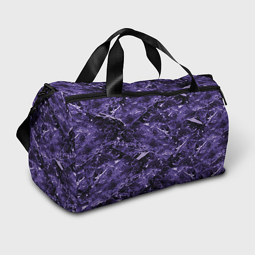 Спортивная сумка Лиловая текстура / 3D-принт – фото 1