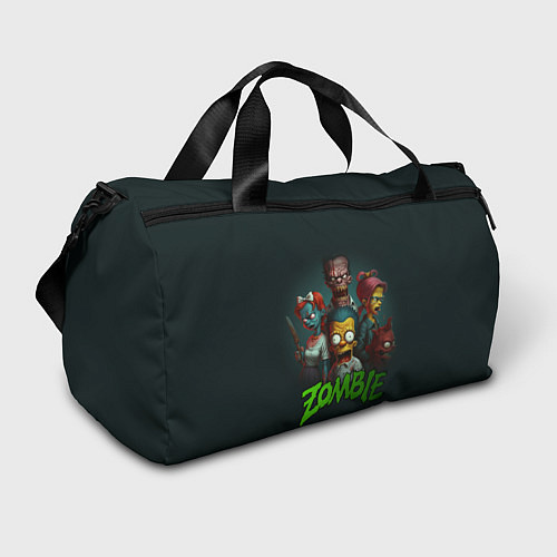 Спортивная сумка Симпсоны зомби / 3D-принт – фото 1