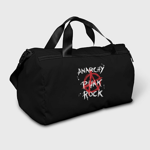 Спортивная сумка Анархия - панк рок / 3D-принт – фото 1