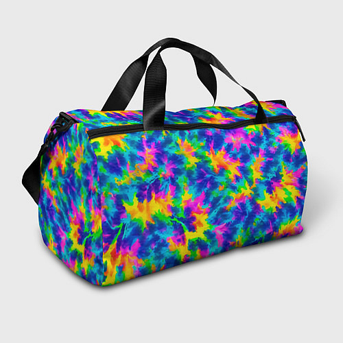 Спортивная сумка Тай-дай цветные краски / 3D-принт – фото 1
