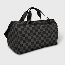 Сумки спортивные Flash and Batman pattern squares, цвет: 3D-принт