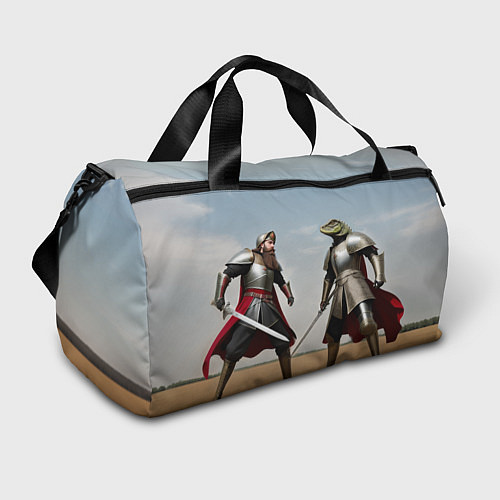 Спортивная сумка Древний Рус против Ящера / 3D-принт – фото 1