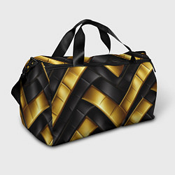 Спортивная сумка Gold black luxury