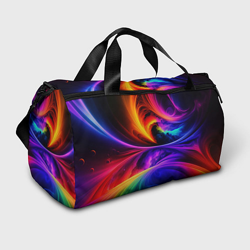 Спортивная сумка Неоновая краска / 3D-принт – фото 1
